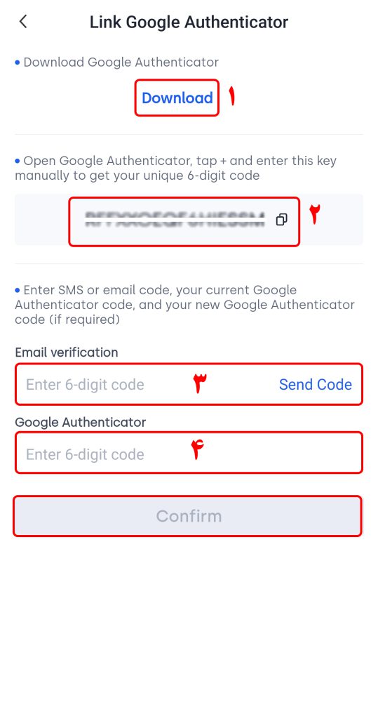 فعال‌سازی Google Authenticator در OKX Mobile/ثبت‌نام okx mobile